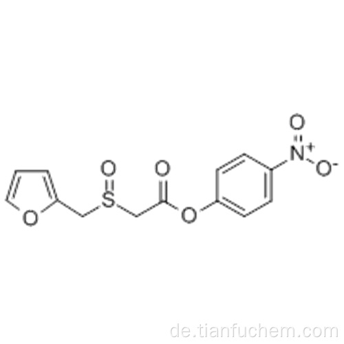 Essigsäure, 2 - [(2-Furanylmethyl) sulfinyl] -, 4-nitrophenylester CAS 123855-55-0